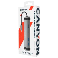 Адаптер Canyon DS-3 USB Type-C/ Серебристый photo 4