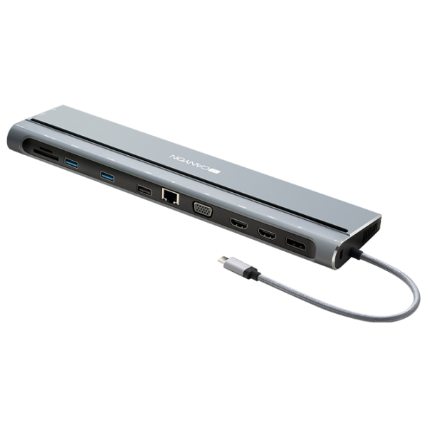 Adapter Canyon DS-9 USB Type-C/ Silver photo 2