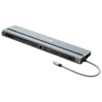 Adapter Canyon DS-9 USB Type-C/ Silver photo 2