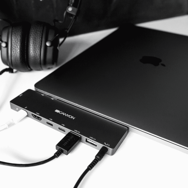 Адаптер Canyon DS-8 USB Type-C/ Серый photo 5