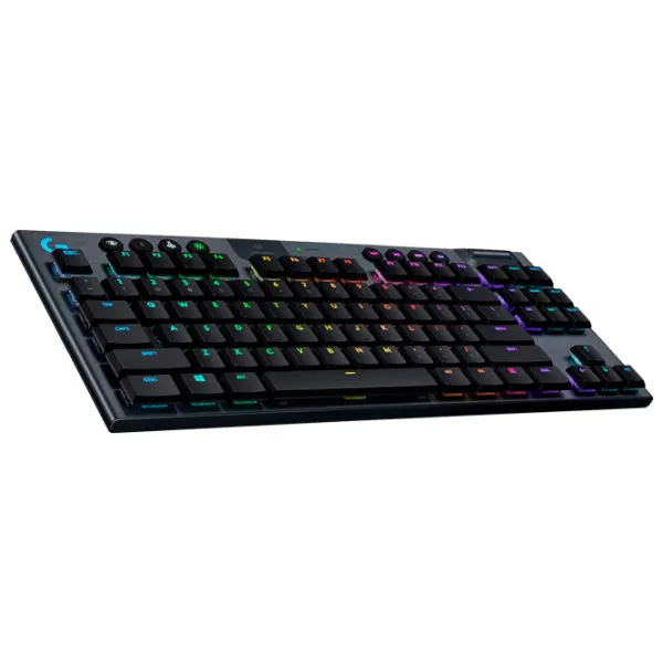 Tastatură Logitech G915 TKL Fără fir + Cu fir/ Black photo 3