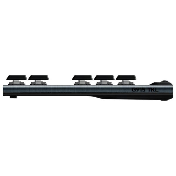 Tastatură Logitech G915 TKL Fără fir + Cu fir/ Black photo 5