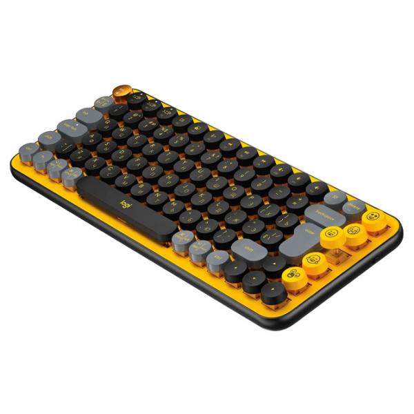 Клавиатура Logitech POP Keys Беспроводные/ Желтый photo 2