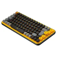 Tastatură Logitech POP Keys Fără fir / Yellow photo 2