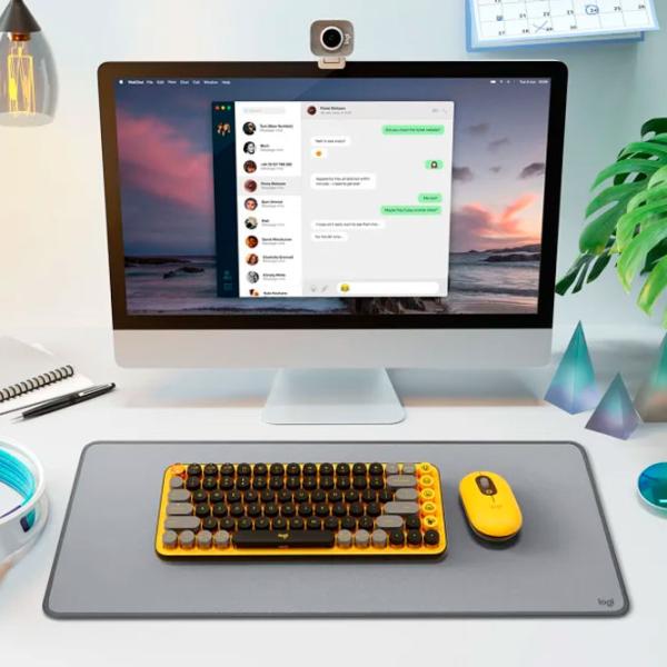 Клавиатура Logitech POP Keys Беспроводные/ Желтый photo 8