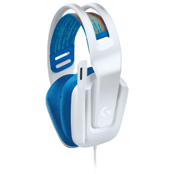 Наушники Logitech G335 Синий Белый Проводная/ Игровой photo 2