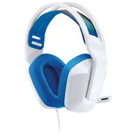 Наушники Logitech G335 Синий Белый Проводная/ Игровой photo 3