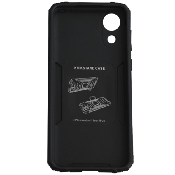 Чехол для смартфона Samsung Galaxy A03 WAVE / Back / ПК / Черный photo 2 Чехол для смартфона Samsung Galaxy A03 WAVE / Back / ПК / Черный photo 2