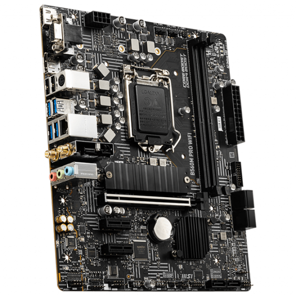 Материнская плата MSI B560M PRO WIFI mATX/ Intel B560 photo 3 Материнская плата MSI B560M PRO WIFI mATX/ Intel B560 photo 3