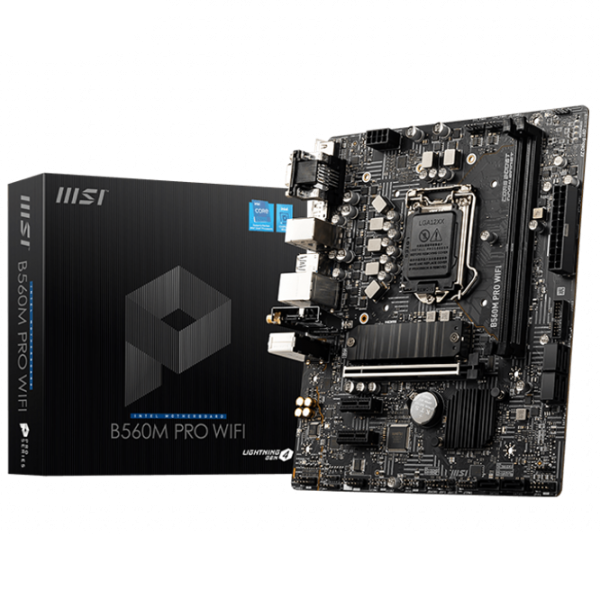 Материнская плата MSI B560M PRO WIFI mATX/ Intel B560 photo 5 Материнская плата MSI B560M PRO WIFI mATX/ Intel B560 photo 5