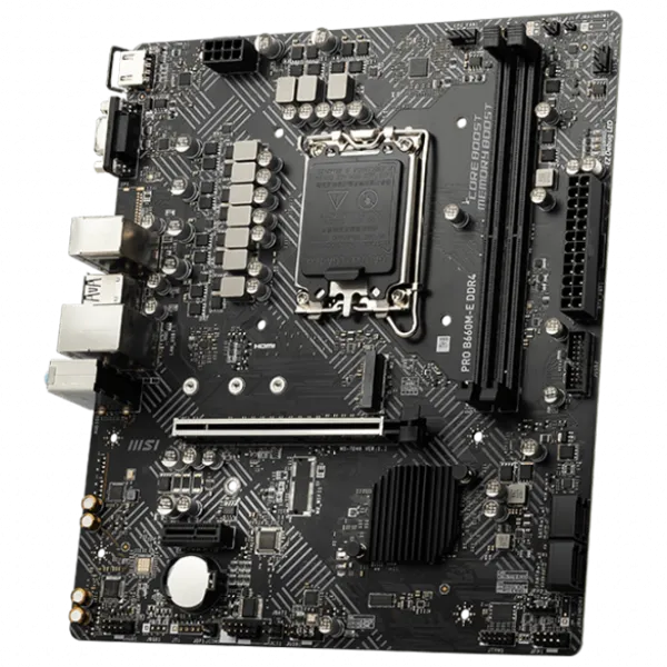 Материнская плата MSI PRO B660M-E mATX/ Intel B660 photo 2 Материнская плата MSI PRO B660M-E mATX/ Intel B660 photo 2
