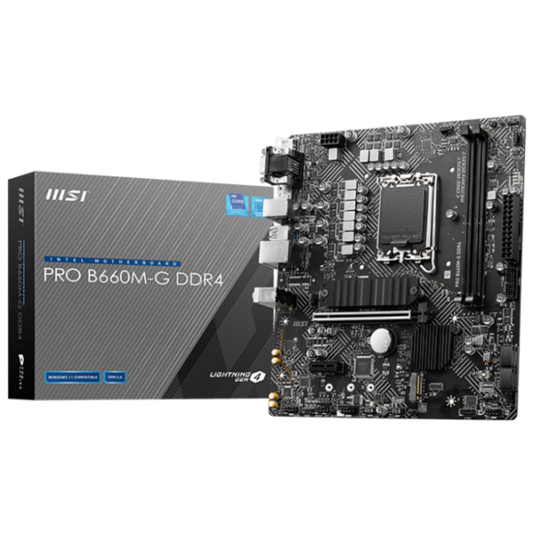 Материнская плата MSI PRO B660M-G mATX/ Intel B660 photo 5