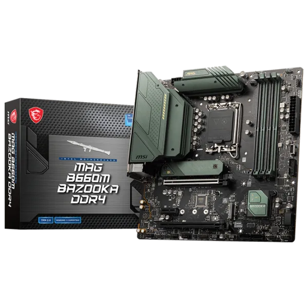 Материнская плата MSI PRO B660M BAZOOKA mATX/ Intel B660 photo 5 Материнская плата MSI PRO B660M BAZOOKA mATX/ Intel B660 photo 5
