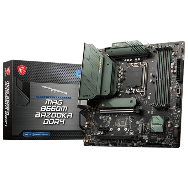 Материнская плата MSI PRO B660M BAZOOKA mATX/ Intel B660 photo 5 Материнская плата MSI PRO B660M BAZOOKA mATX/ Intel B660 photo 5
