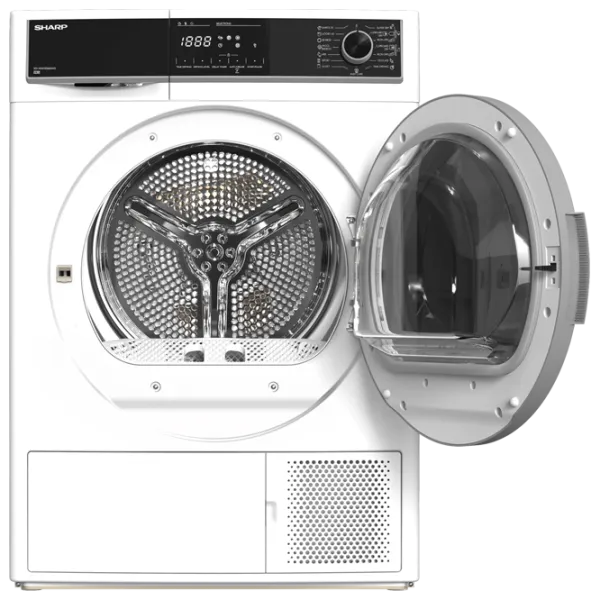 Сушильная машина SHARP KD-HHH9S8GW3-EE 9 кг/ Белый photo 4