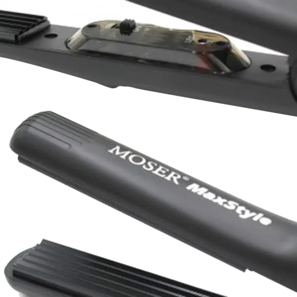 Placă pentru creponat Moser MaxStyle Black 4415-0053 40 W/ Black photo 2