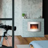 Șemineu electric Electrolux EFP/ W-1200URLS White photo 4