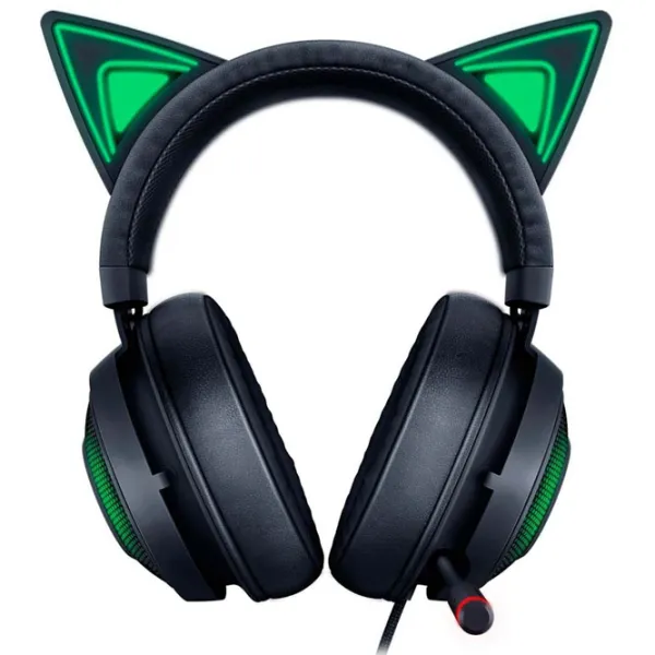 Căști Razer Kraken Kitty Edition Black Cu fir/ Gaming photo 2