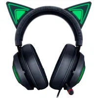Căști Razer Kraken Kitty Edition Black Cu fir/ Gaming photo 2