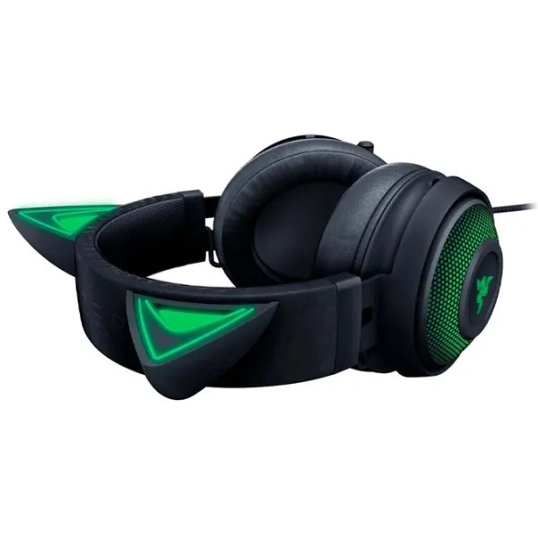 Căști Razer Kraken Kitty Edition Black Cu fir/ Gaming photo 5