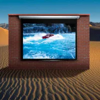 Ecran pentru proiector Reflecta Motor GF SilverLine 180 cm/ 146 cm/ Pe perete/ Black photo 2