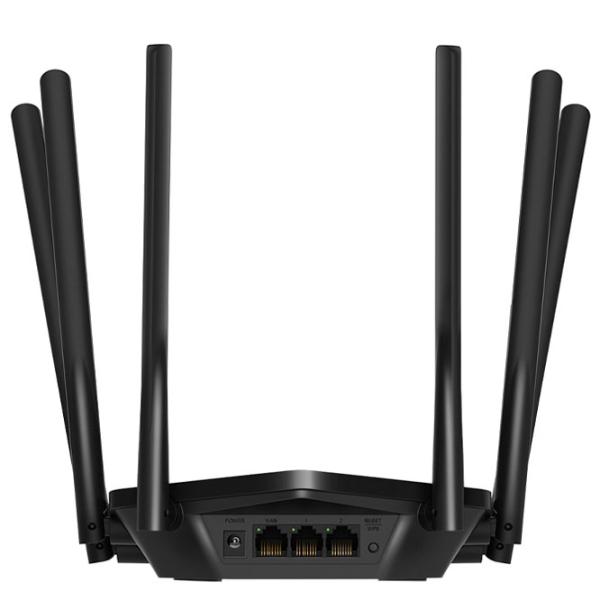 Wi-Fi Router Mercusys MR50G 600 Mbit/ s/ 1300 Mbit/ s/ Black photo 2
