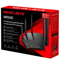Wi-Fi Роутер Mercusys MR50G 600 Мбит/ с/ 1300 Мбит/ с/ Черный photo 3