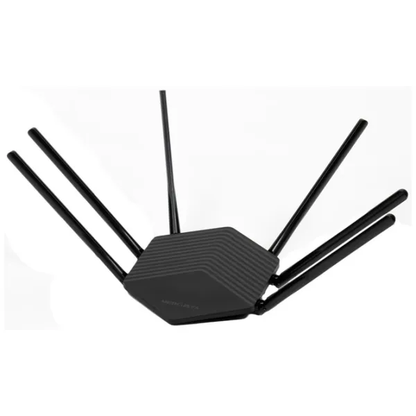 Wi-Fi Router Mercusys MR50G 600 Mbit/ s/ 1300 Mbit/ s/ Black photo 4