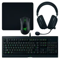 Клавиатура и Мышь Razer Cynosa Lite & DeathAdder Essential & Gigantus V2 Large & BlackShark V2 X Проводная / Черный photo 2