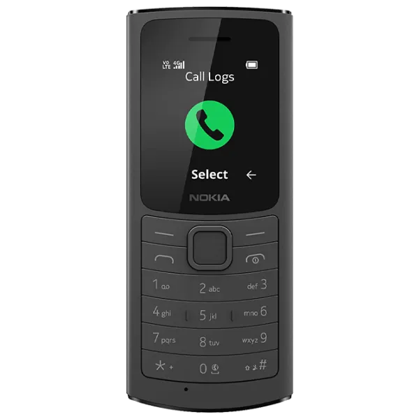 Nokia 110 Black Black / Dual SIM photo 3
