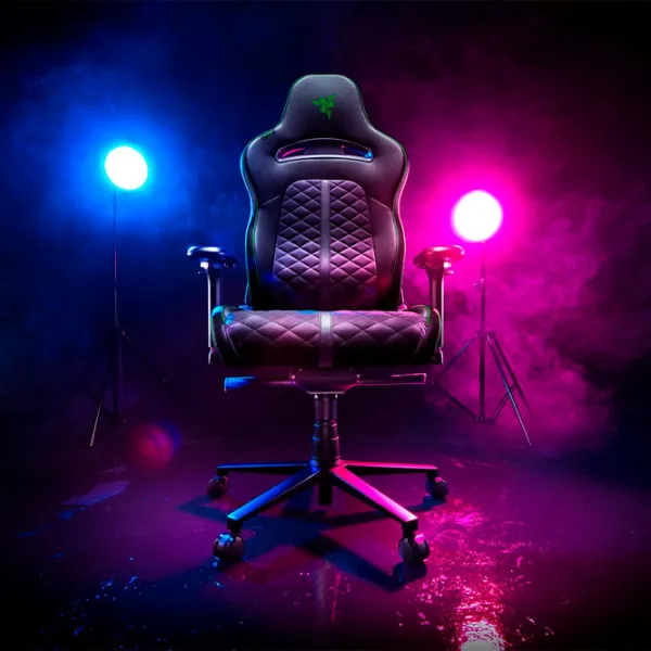 Игровое кресло Razer Enki Черный Зелёный photo 7 Игровое кресло Razer Enki Черный Зелёный photo 7