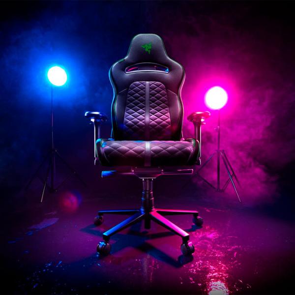 Игровое кресло Razer Enki Черный Зелёный photo 7 Игровое кресло Razer Enki Черный Зелёный photo 7