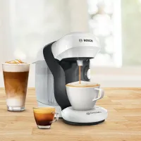 Aparat de cafea Bosch TAS1104 Capsular/ 0.7 l/ White photo 6