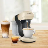 Aparat de cafea Bosch TAS1107 Capsular/ 0.7 l/ Beige photo 6