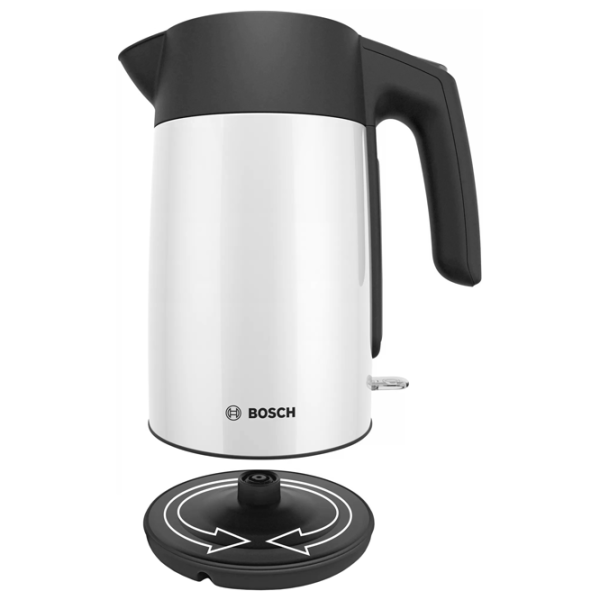 Ceainic electric Bosch TWK7L461 1.7l / Ascuns / White photo 3