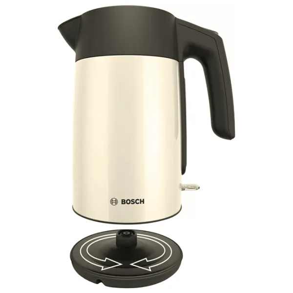 Ceainic electric Bosch TWK7L467 1.7l / Ascuns / Beige photo 3