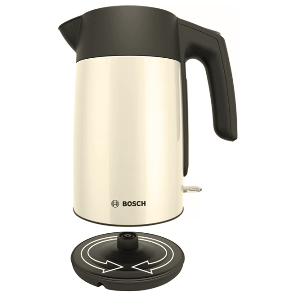 Ceainic electric Bosch TWK7L467 1.7l / Ascuns / Beige photo 3