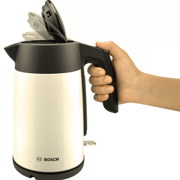 Ceainic electric Bosch TWK7L467 1.7l / Ascuns / Beige photo 4