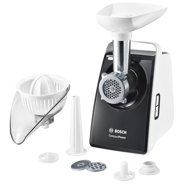 Mașină de tocat carne Bosch MFW3630A 1600 W/ 1.9 kg/ min/ White photo 2
