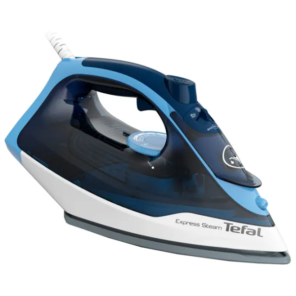 Утюг Tefal FV2865E0 Классический/ 2400 Вт/ Синий photo 3 Утюг Tefal FV2865E0 Классический/ 2400 Вт/ Синий photo 3