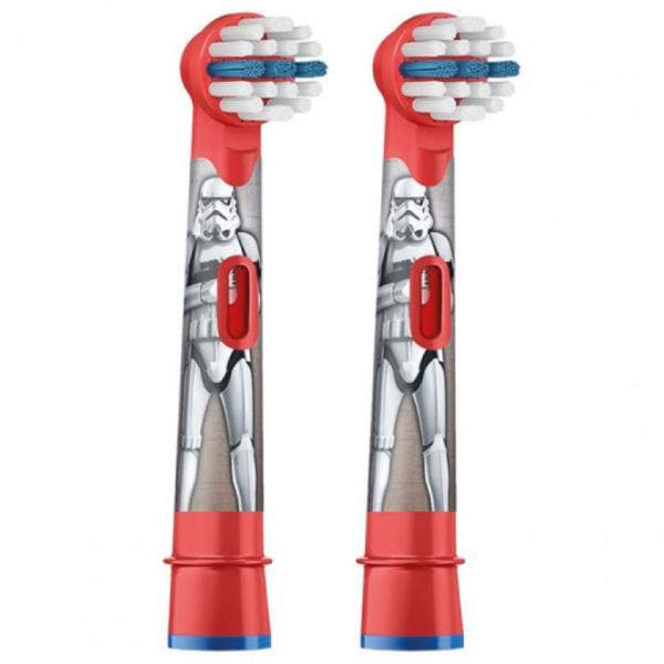 Rezervă pentru periuțe de dinți Braun EB10-2 Star Wars Pentru copii/ Red photo 2