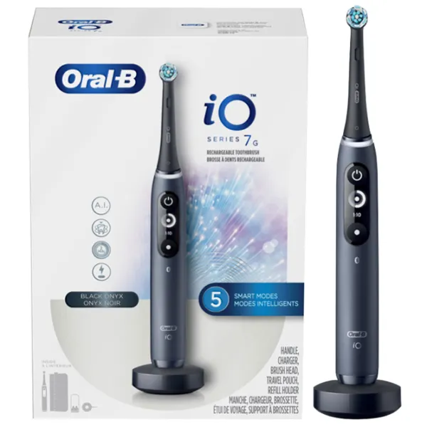 Periuță de dinți electrică Braun iO 7 3D/ Black photo 5