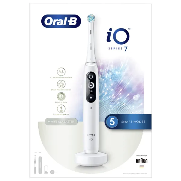 Periuță de dinți electrică Braun iO 7 3D/ White photo 6