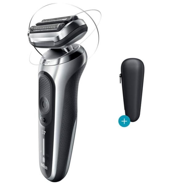 Aparat de ras electric Braun 70-S1000s Silver Black  photo 2