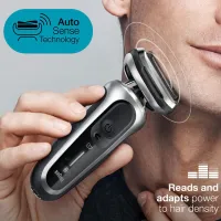 Aparat de ras electric Braun 70-S1000s Silver Black photo 6