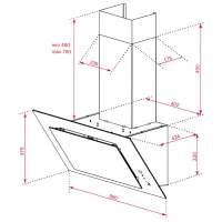 Hotă Teka DVT 98660 TBS Înclinată/ Black/ Inox photo 9