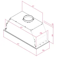 Hotă Teka GFL 77650 EOS Încorporabilă/ Inox/ Gray photo 6