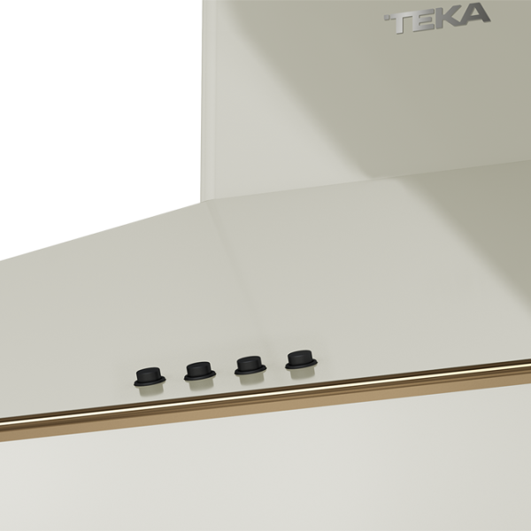 Hotă Teka DOS 60.1 Șemineu/ Beige/ Vanilla photo 4