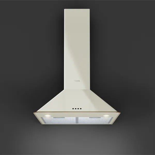 Hotă Teka DOS 60.1 Șemineu/ Beige/ Vanilla photo 5