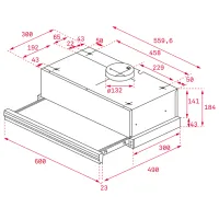 Вытяжка Teka CNL 6415 Plus Телескопическая/ Нержавеющая сталь/ White photo 3